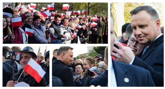 We wtorkowe popołudnie prezydent Andrzej Duda odwiedził Mogilno. Zwiedził klasztor i spotkał się z mieszkańcami. Przed klasztorem oczekiwało na niego kilkuset mieszkańców Mogilna i okolic. Prezydent chętnie z nimi rozmawiał, jeszcze chętniej fotografował. Andrzej Duda w swojej przemowie sporo mówił o historii Mogilna i patriotyzmie mieszkańców tych ziem. O strajku nauczycieli nie wspomniał ani słowa. Sporo słów padło natomiast o polityce rządzących. - Jesteśmy dziś politycznie, kulturowo i tradycyjnie częścią tego wielkiego zachodu Europy. Bardzo chciałbym, żebyśmy stali się częścią tego bogatego zachodu Europy również pod względem poziomu życia. Staramy się o to i obiecuję państwu, że nie zaniechamy tych starań. Będziemy czynili nadal wszystko, żeby polska rodzina była coraz zamożniejsza, żeby żyło się jej coraz lepiej. Będziemy czynili wszystko, żeby młodzi ludzie nie mówili, że tu nie ma pracy, że tu jest zła płaca i że w związku z tym te okoliczności razem zebrane wyganiają ich z Polski gdzieś na zachód Europy. Wierzę w to, że w stosunkowo krótkim czasie uda nam się wyprowadzić Polskę na poziom średniej europejskiej. Może w ciągu kilku lat nie uda nam się osiągnąć takiego poziomu jak przeciętny poziom życia w Niemczech, ale mam nadzieję, że osiągniemy przeciętną zachodnioeuropejską - mówił w Mogilnie.Zachwalał program 500+. Podkreślał, że nie jest to rozdawnictwo, ale polityka społeczna realizowana również na zachodzie Europy. - Bardzo mocno chcę podkreślić, że ta polityka będzie nadal realizowana. Bo to jest jedyna polityka, która zmierza do budowania silnego, a przede wszystkim sprawiedliwego państwa. A państwo sprawiedliwe to jest takie państwo, gdzie dobra są w miarę jednakowo i równo dzielone, gdzie podatki nie wspierają cwaniaków i bezczelnych złodziei, ale zwykłego obywatela. Więcej w materiale wideo: