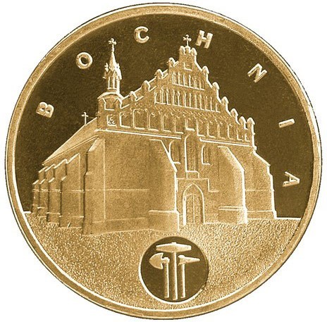 W 2006 roku Narodowy Bank Polski wyemitował monetę o...
