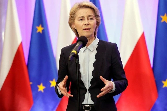 Szefowa KE Ursula von der Leyen zareagowała na wstrzymanie dostaw gazu przez Rosję