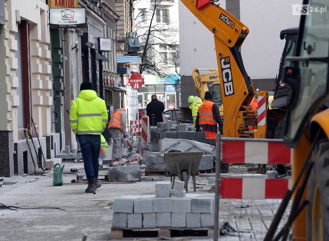 Ulica Bogusława to kolejna opóźniona inwestycja drogowa w Szczecinie. Powodem zwłoki ponoć jest zła zima...