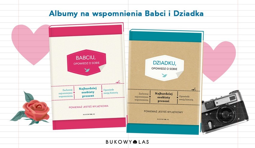 Dzień Babci i Dziadka - wspaniały pomysł na prezent! Poleca wydawnictwo Bukowy Las!