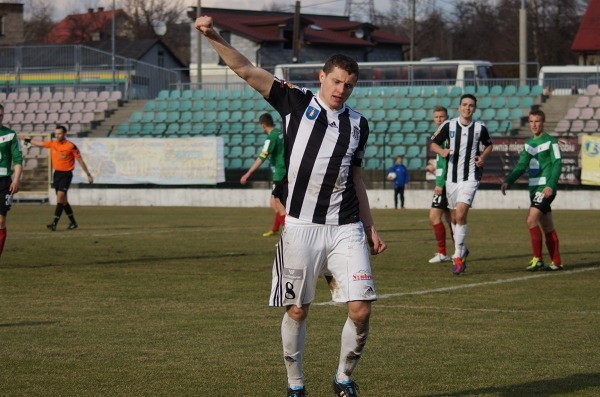 Patryk Tuszyński - najskuteczniejszy strzelec Sandecji