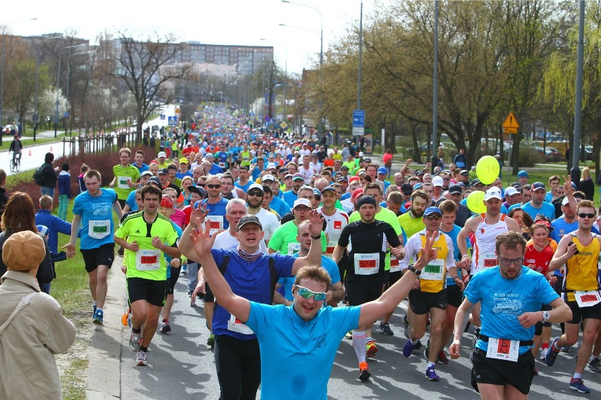 Uczestnikom Półmaratonu w zeszłym roku pogoda dopisała...