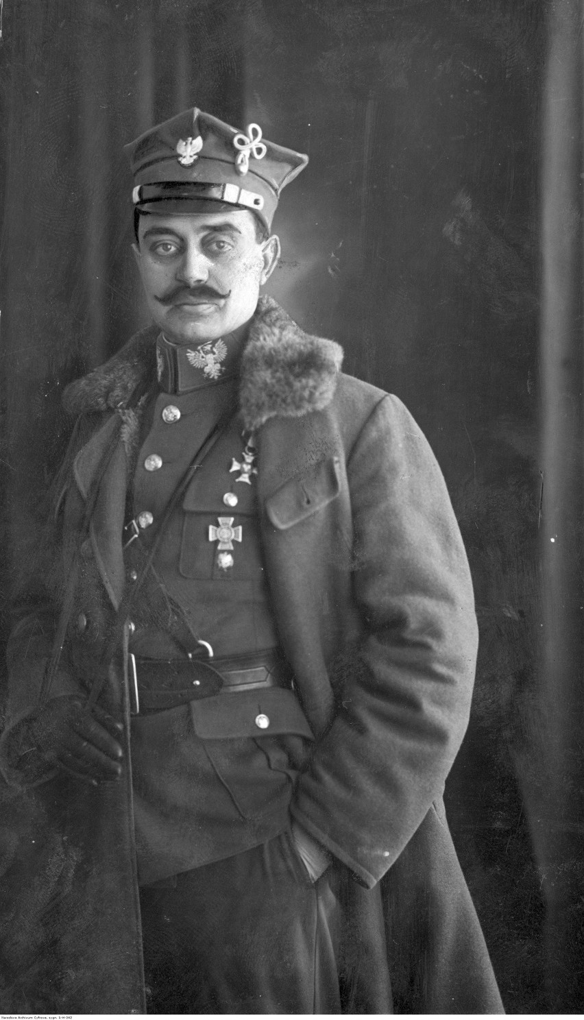 Pułkownik Stanisław Skrzyński po wkroczeniu do Torunia