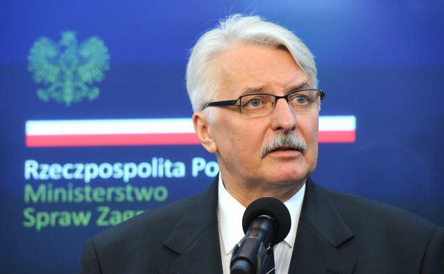 Minister Witold Waszczykowski