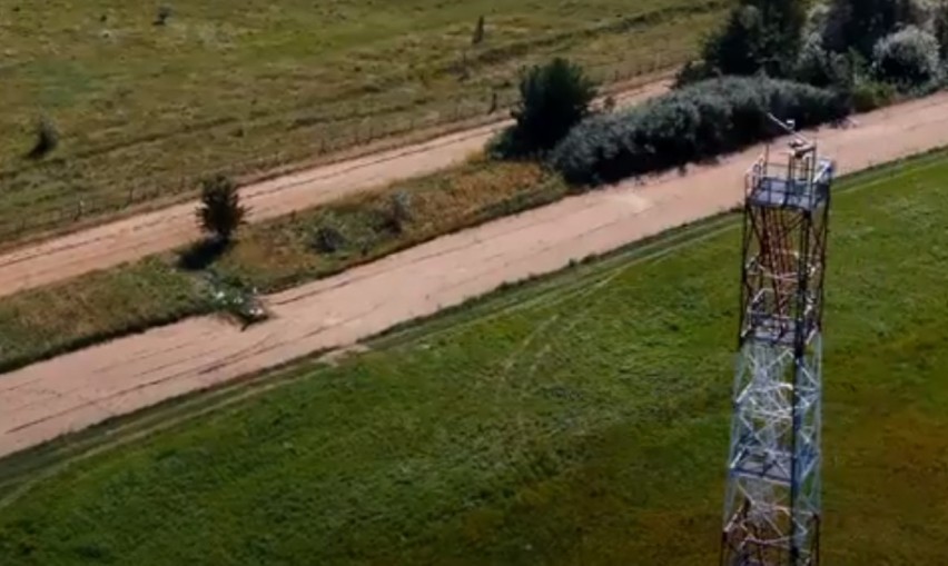 Dwie nowoczesne wieże obserwacyjne stanęły na podkarpackim odcinku granicy polsko-ukraińskiej [WIDEO, ZDJĘCIA]