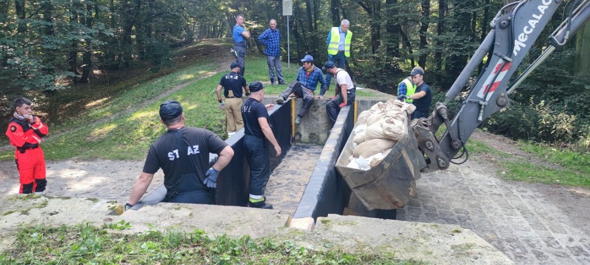 Ćwiczenia praktyczne na terenie powiatu oławskiego dotyczyły...