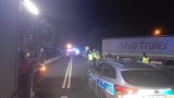 Dramatyczny wypadek na drodze krajowej numer 78 w Zdanowicach, gmina Nagłowice. Nie żyje policjant z komisariatu w Sędziszowie!