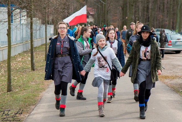 Bieg Tropem Wilczym 2019 w Kluczborku.