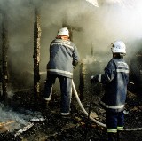 Spłonęły opuszczone zabudowania w Chwarszczanach