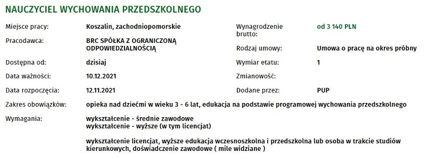 Szukasz pracy w Koszalinie i regionie? Sprawdź, jakie oferty...