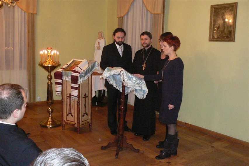 Na zakończenie uroczystości śpiewal chór z radomskiej cerkwi...
