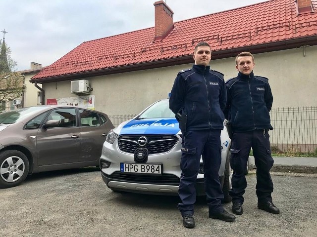 st. sierż. Dominik Kula  i sierż. Łukasz Nieckula,