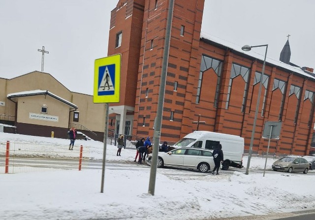 Od rana w Białymstoku doszło już do kilku kolizji