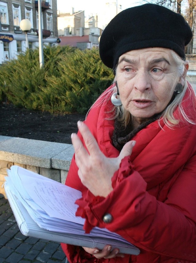 Janina Dłuska przez pięć dni zbierała podpisy pod petycją do ministra obrony narodowej w sprawie utrzymania Orkiestry Garnizonowej.