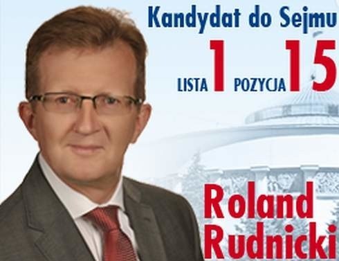 W poniedziałek o godzinie 14 w rankingu prowadził plakat Rolanda Rudnickiego.