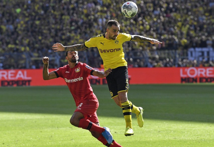 5. Paco Alcacer (Borussia Dortmund) - pięć goli/dziesięć...