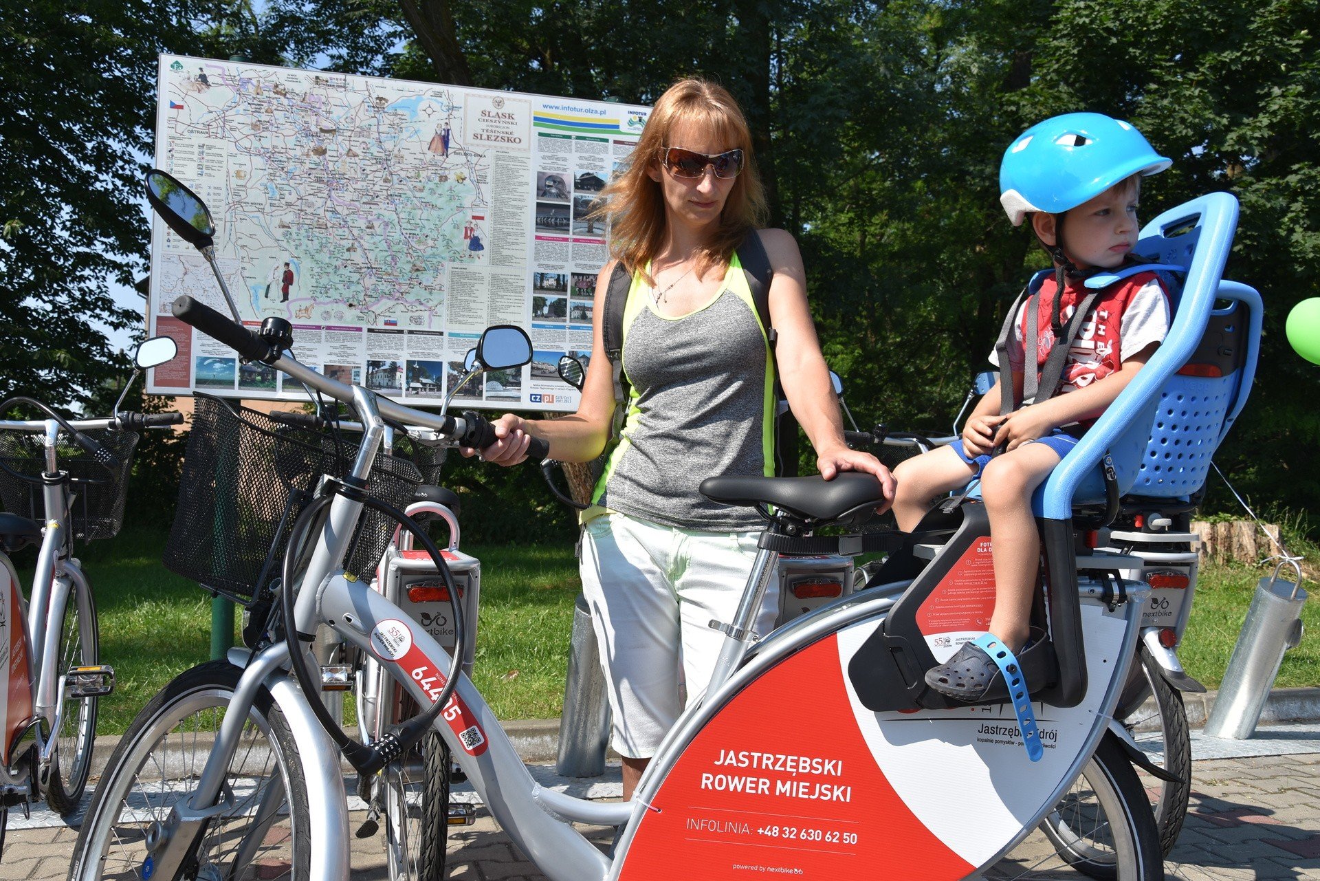 Jastrzębski Rower Miejski wystartował CENNIK NextBike Polska uruchomił 30  rowerów także z fotelikami dla dzieci | Dziennik Zachodni