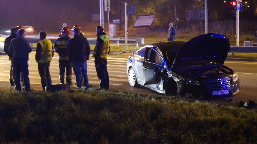 Wypadek pod Makro w Sosnowcu spowodował nietrzeźwy kierowca