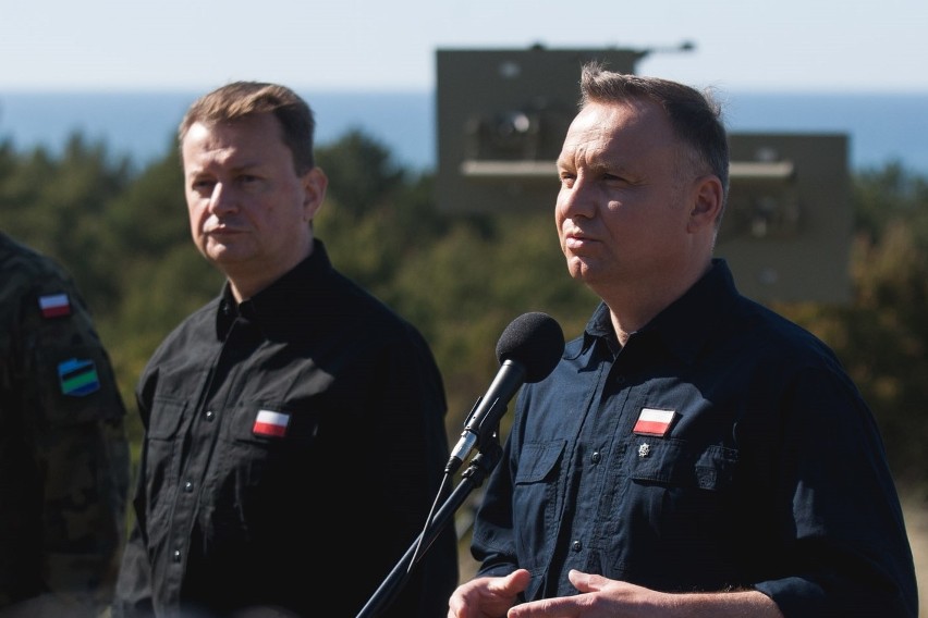 Anakonda 2020. Prezydent Andrzej Duda na poligonie w Ustce [ZDJĘCIA]