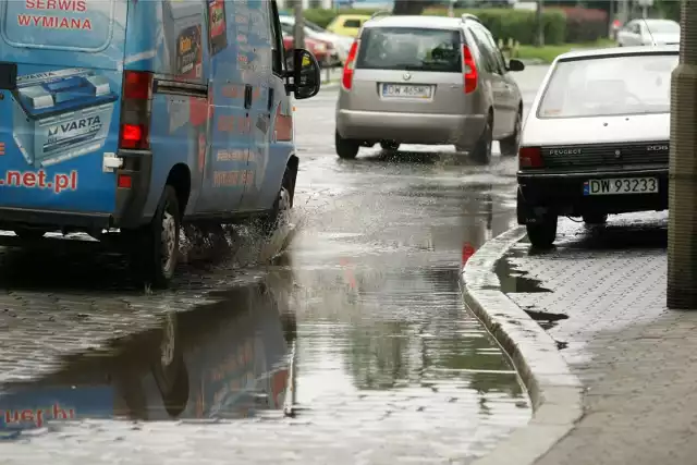 Awaria wodociągowa przy ul. Obornickiej.