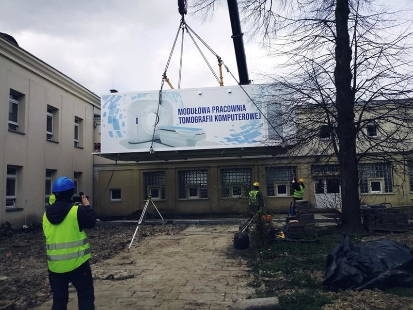Nowy tomograf komputerowy trafił do szpitala "Żeromskiego" w Krakowie. To wsparcie z Agencji Rezerw Strategicznych