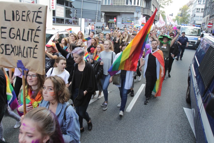 Katowice: Marsz Równości w sobotę 8 września w centrum miasta. PROGRAM, TRASA MARSZU Kontrmanifestacja Młodziezy Polskiej zakazana