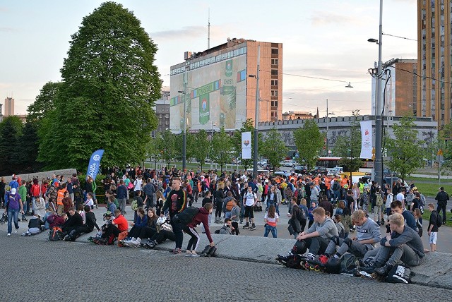 Nightskating Katowice 7.5.2016