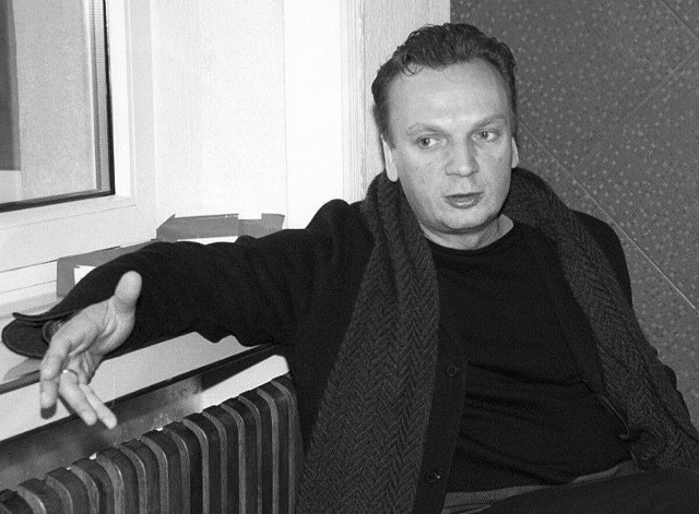 Grzegorz Ciechowski podczas jednego z wywiadów dla "Nowości".