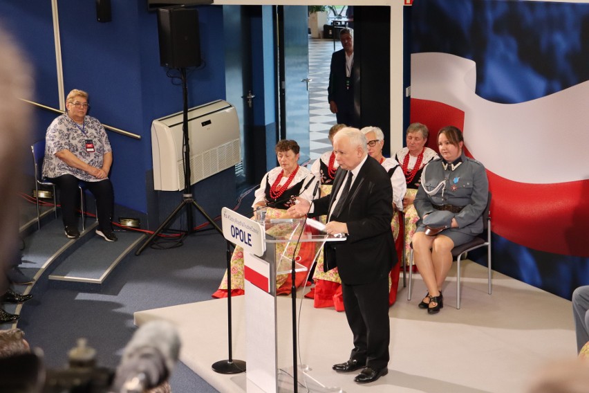 Jarosław Kaczyński w Opolu. 25.09.2022.