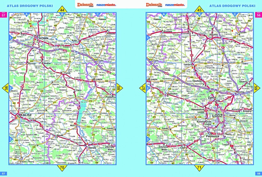 Skompletuj nowy atlas drogowy!