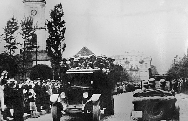 Przejęcie Białegostoku przez wojska radzieckie z rąk niemieckich, 22 września 1939 r.