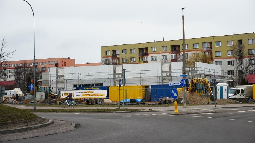 Trwa budowa restauracji McDonald's w Bielsku Podlaskim. Zobacz, jak postępują prace [ZDJĘCIA, WIDEO]