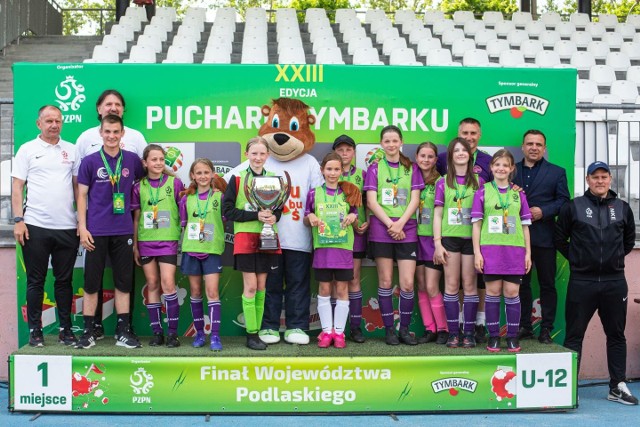 Ubiegłoroczny zwycięzca Pucharu Tymbarka w kategorii U-12 Szkoła Podstawowa w Choroszczy.