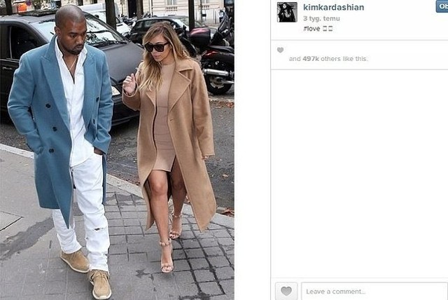 Kanye West oświadczył się Kim Kardashian (fot. screen z Instagram.com)