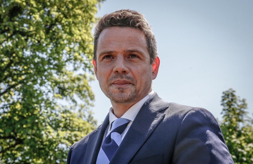 Gdańsk: Rafał Trzaskowski, prezydent Warszawy i kandydat na prezydenta RP w czwartek 4.06.2020 w stolicy Pomorza 