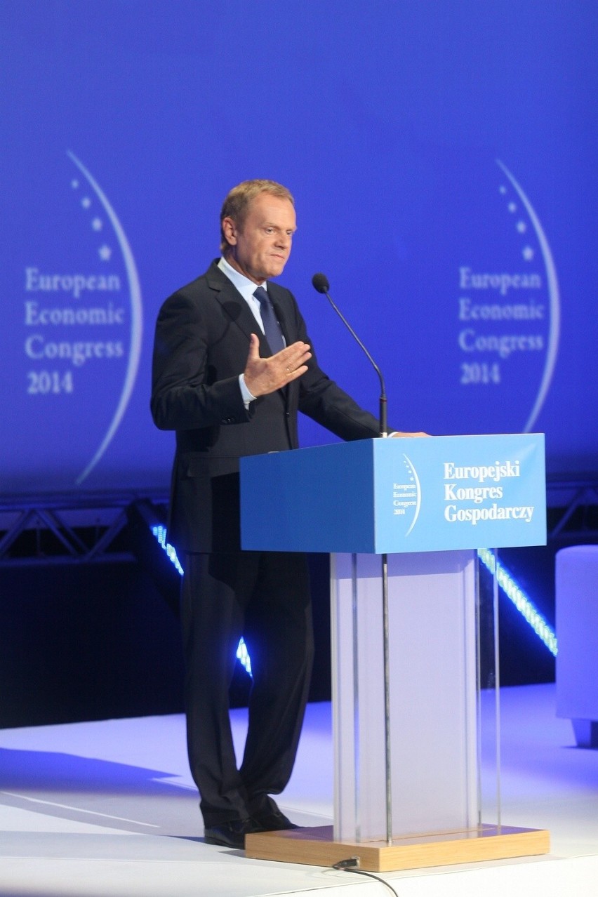 Premier Donald Tusk na Europejskim Kongresie Gospodarczym