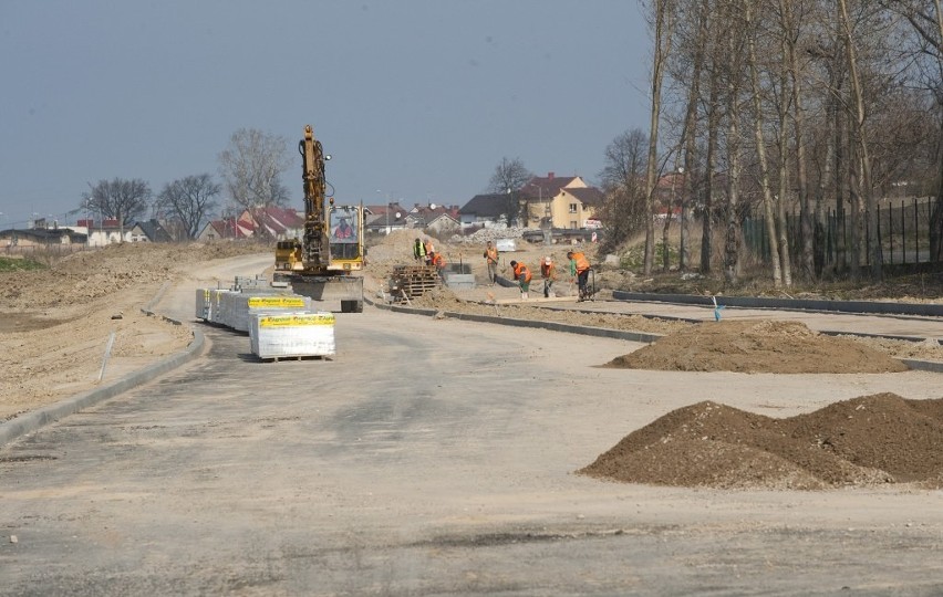 Pierścień drogowy w Koszalinie.