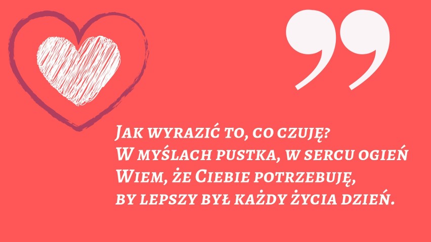 Miłosne wierszyki i życzenia na walentynki