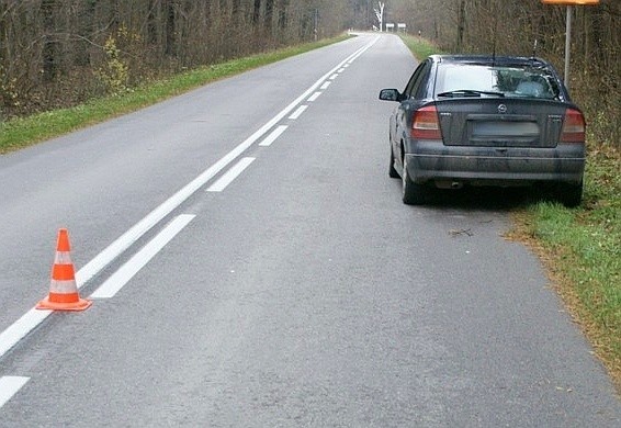 przechodnia nad ranem