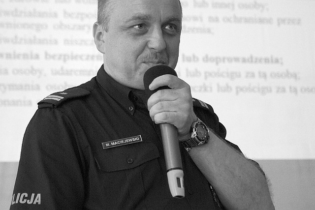 Zmarł podinsp. Maciej Maciejewski, wieloletni wykładowca w słupskiej Szkole Policji.