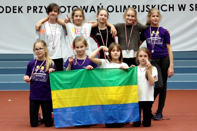 Reprezentacja OKLA Ostrołęka w zawodach w Spale