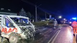 Wypadek w Iłży w powiecie radomskim. Zderzyły się trzy samochody, ranna jedna osoba. Wywrócony TIR zablokował krajową „9”