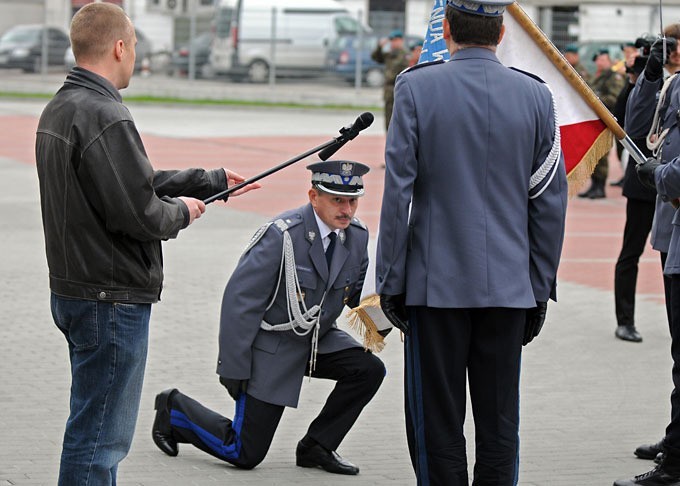 [zdjęcia] Zmiana na stanowisku komendanta głównego policji w Bydgoszczy