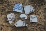 Odkrycie archeologiczne w parku w Puławach. Znaleziono m.in. kawałki porcelany