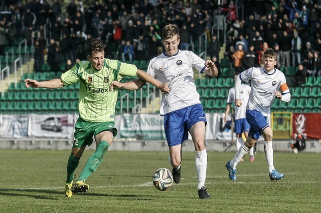 Łukasz Sekulski (z lewej) w tym sezonie zdobył już 30 bramek.