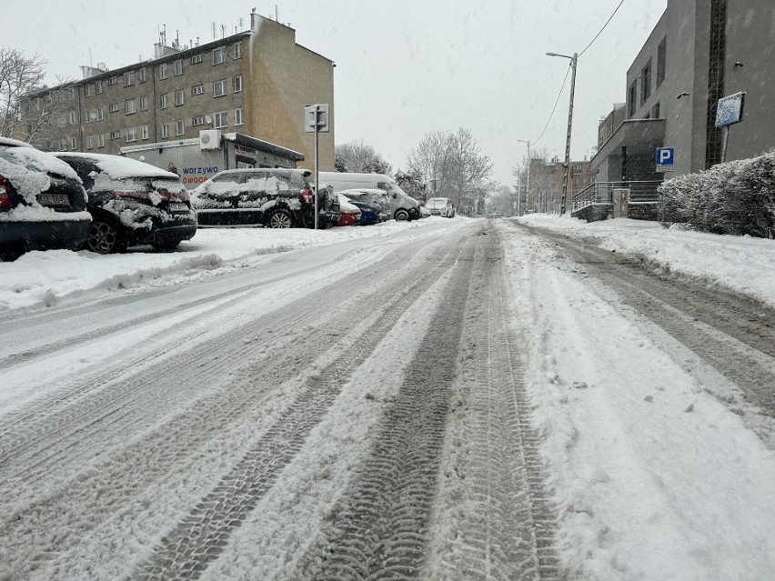 "Śnieżny Armagedon" w Olkuszu (03.02.2023)