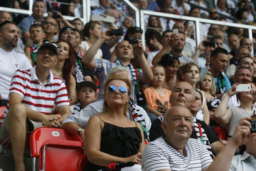 Mecz GKS Tychy - FC Koeln na otwarcie stadionu w Tychach