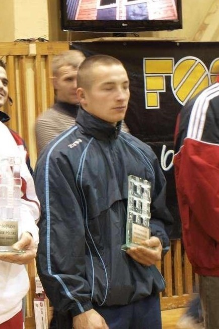 Dawid Kacperski odebrał nagrodę podczas turnieju w Chorzowie