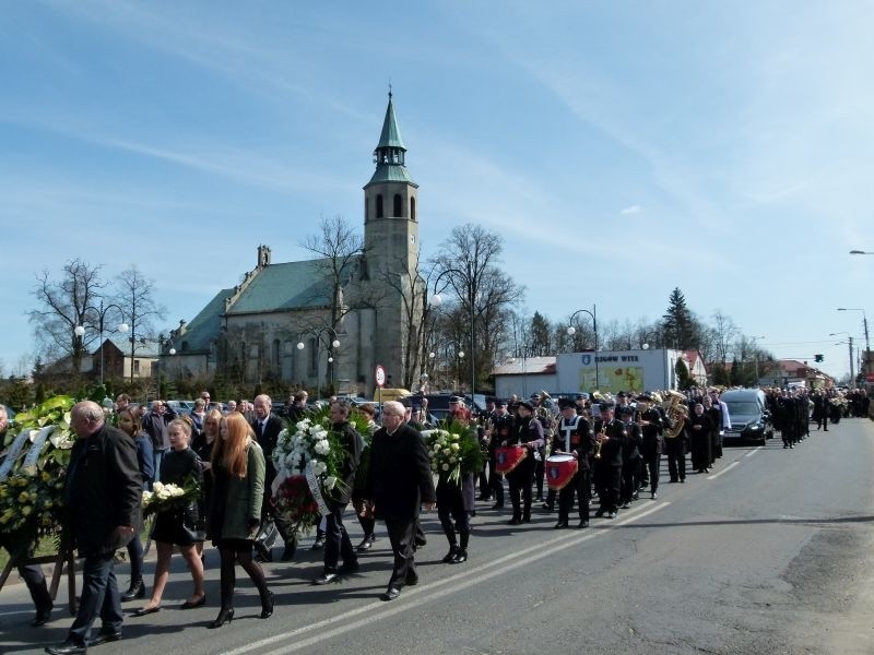 Ostatnie pożegnanie Konrada Kobusa, burmistrz Rzgowa miał...